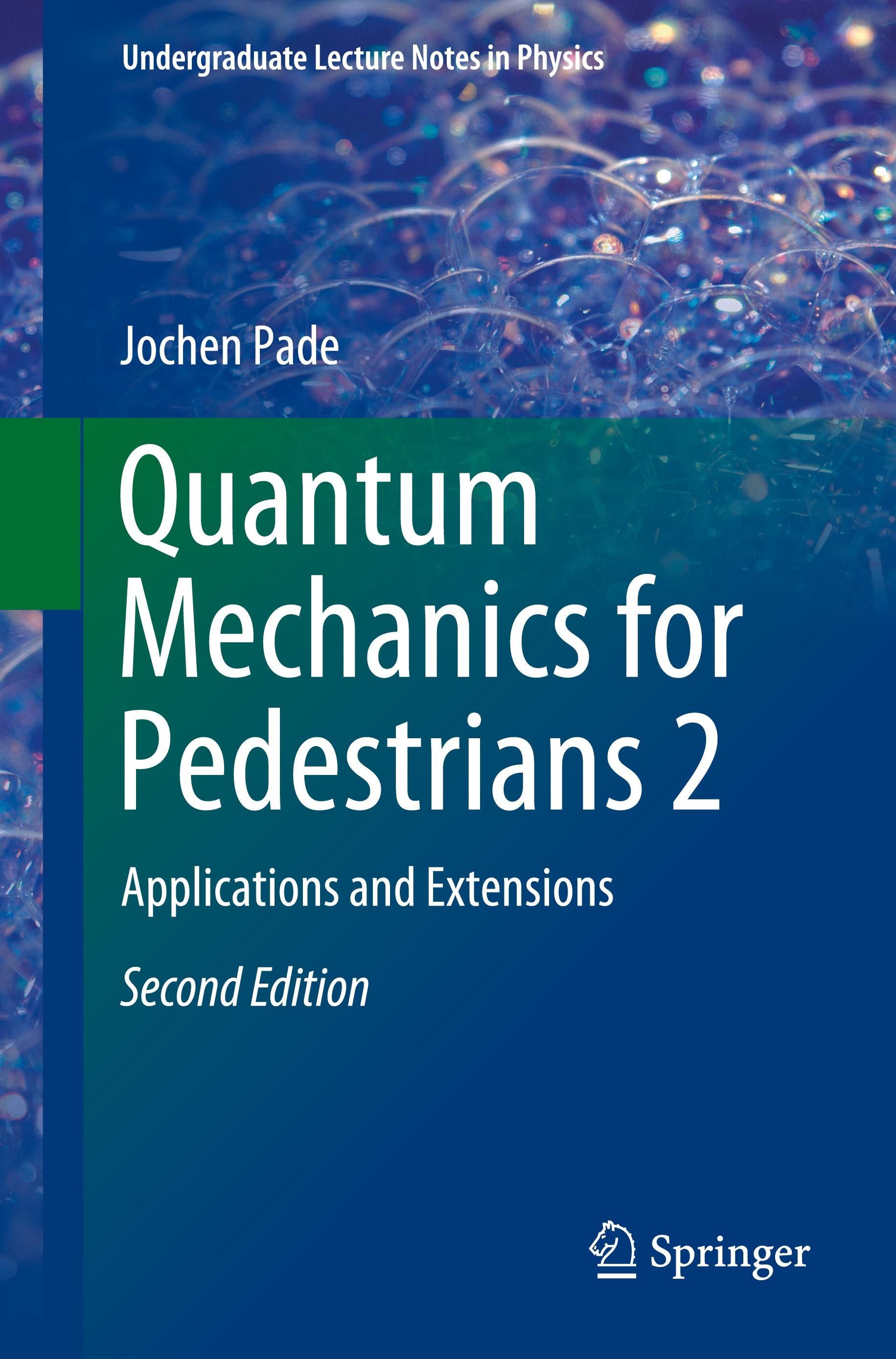 Vorderes Coverbild Quantum Mechanics for Pedestrians 2