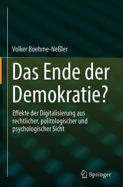 Vorderes Coverbild Das Ende der Demokratie?