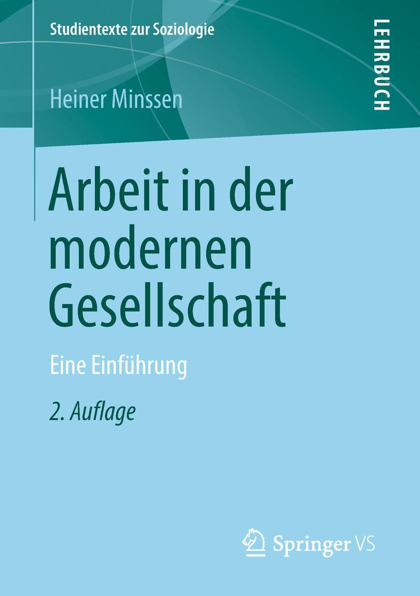 Vorderes Coverbild Arbeit in der modernen Gesellschaft