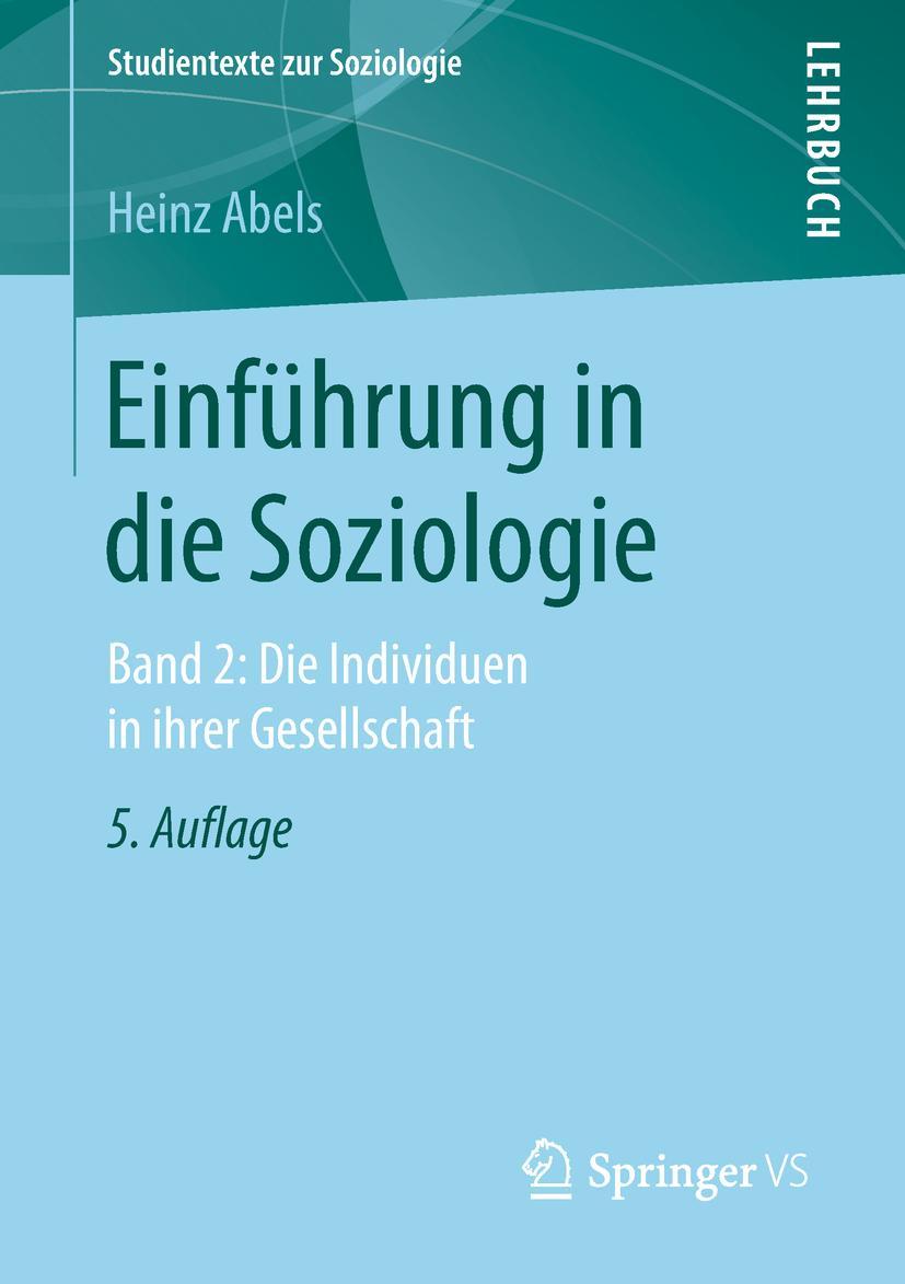 Vorderes Coverbild Einführung in die Soziologie