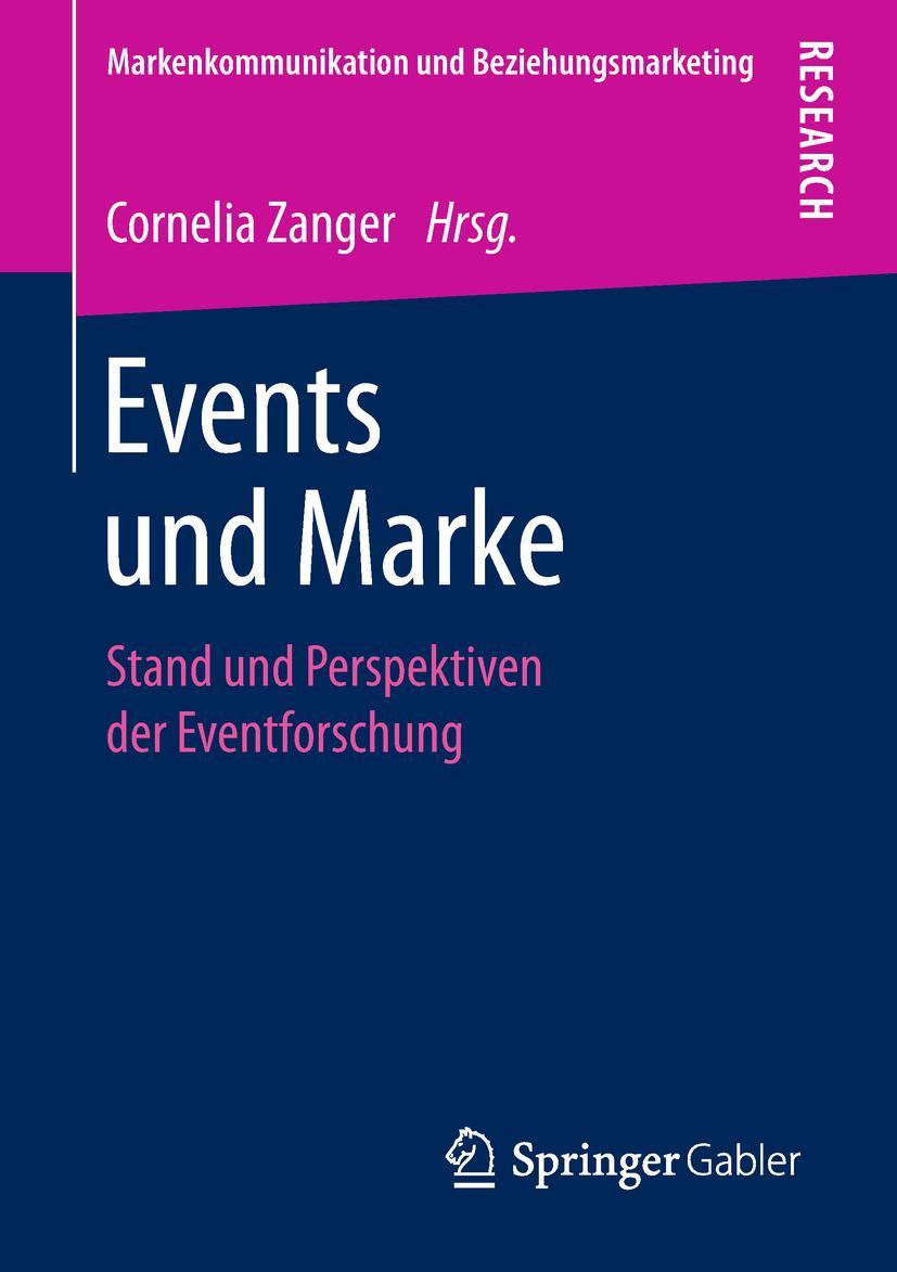 Vorderes Coverbild Events und Marke