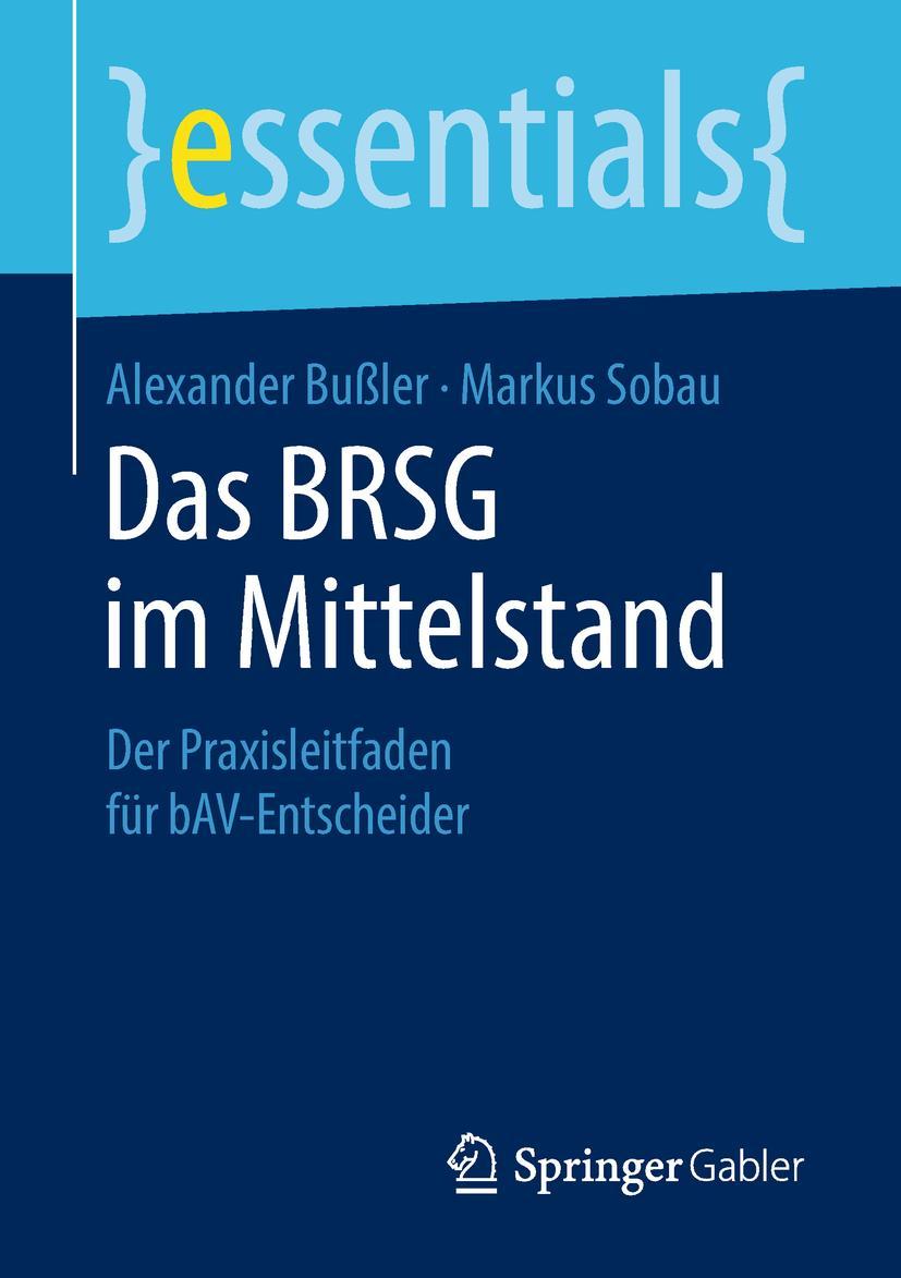 Vorderes Coverbild Das BRSG im Mittelstand