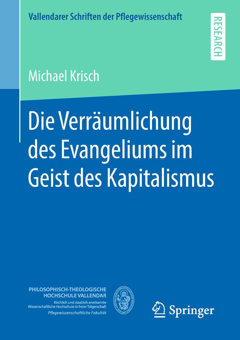 Vorderes Coverbild Die Verräumlichung des Evangeliums im Geist des Kapitalismus