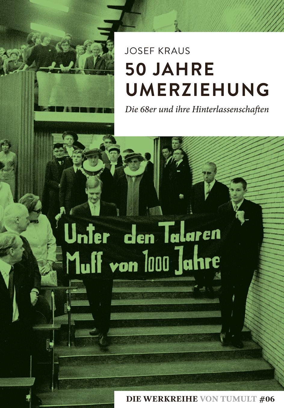 Vorderes Coverbild 50 Jahre Umerziehung