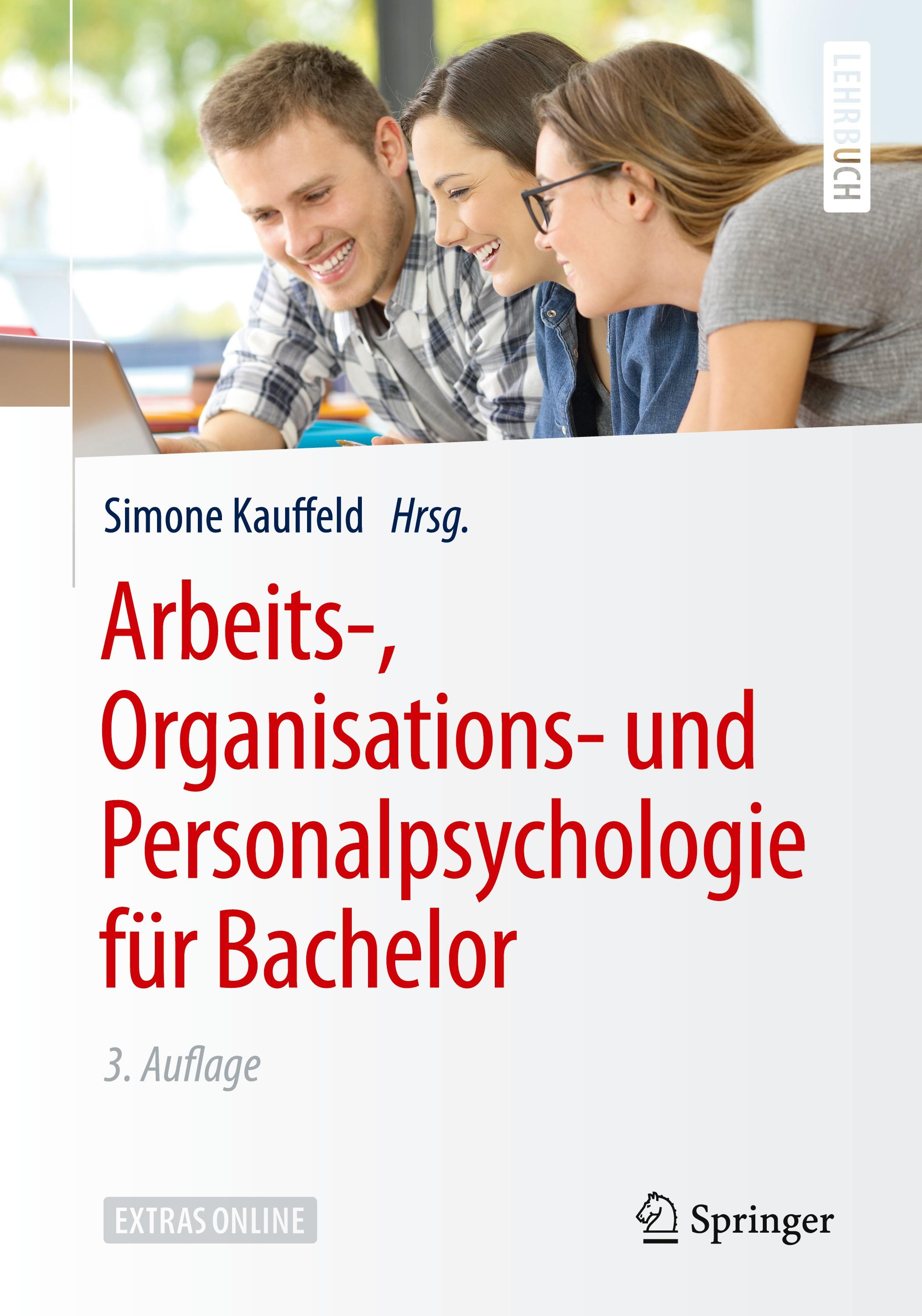Vorderes Coverbild Arbeits-, Organisations- und Personalpsychologie für Bachelor