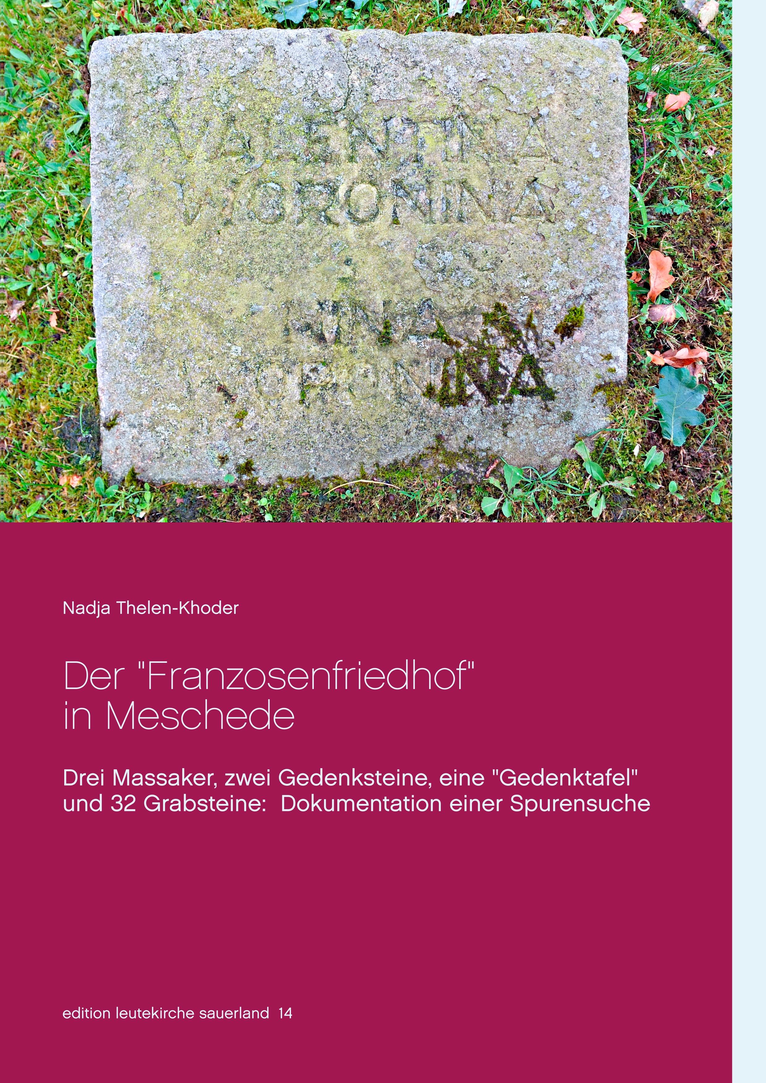 Vorderes Coverbild Der "Franzosenfriedhof" in Meschede