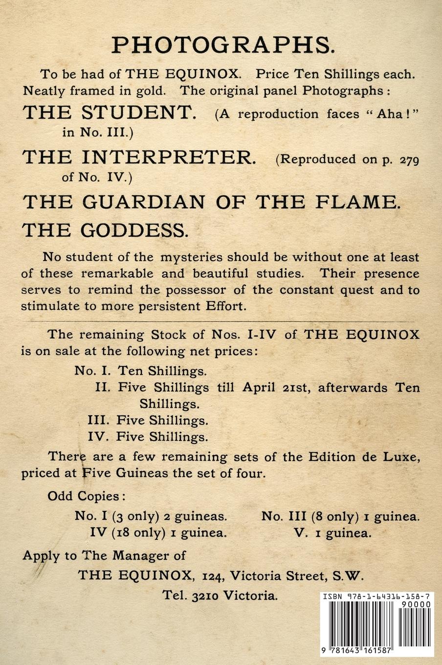 Rückseitencover The Equinox