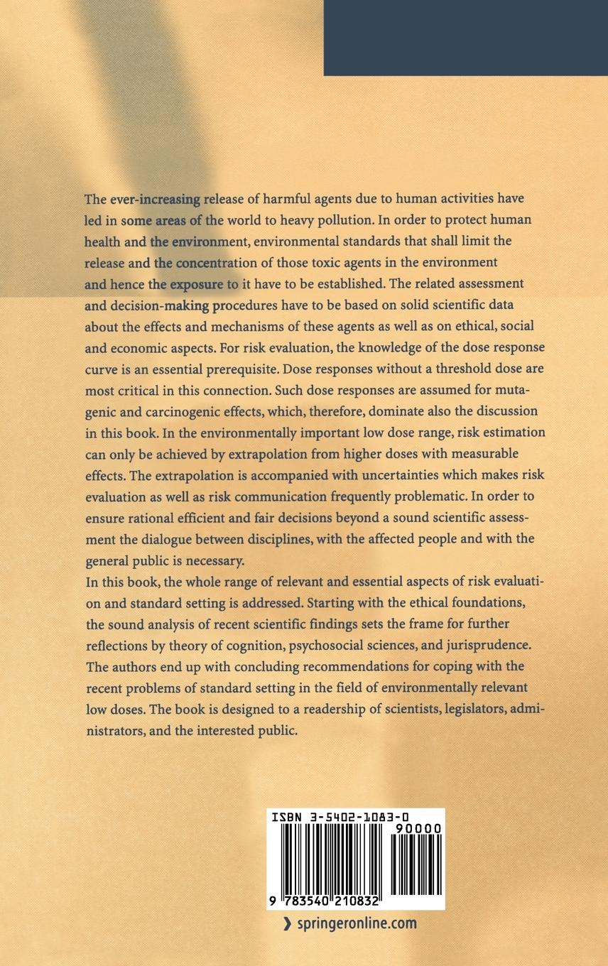 Rückseitencover Low Dose Exposures in the Environment