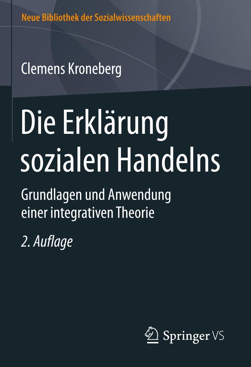 Vorderes Coverbild Die Erklärung sozialen Handelns