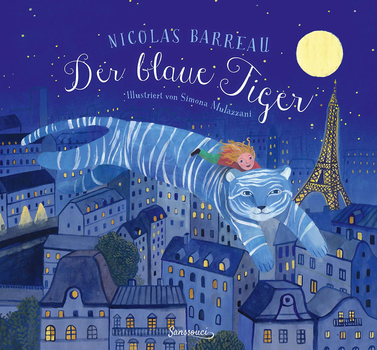 Vorderes Coverbild Der blaue Tiger