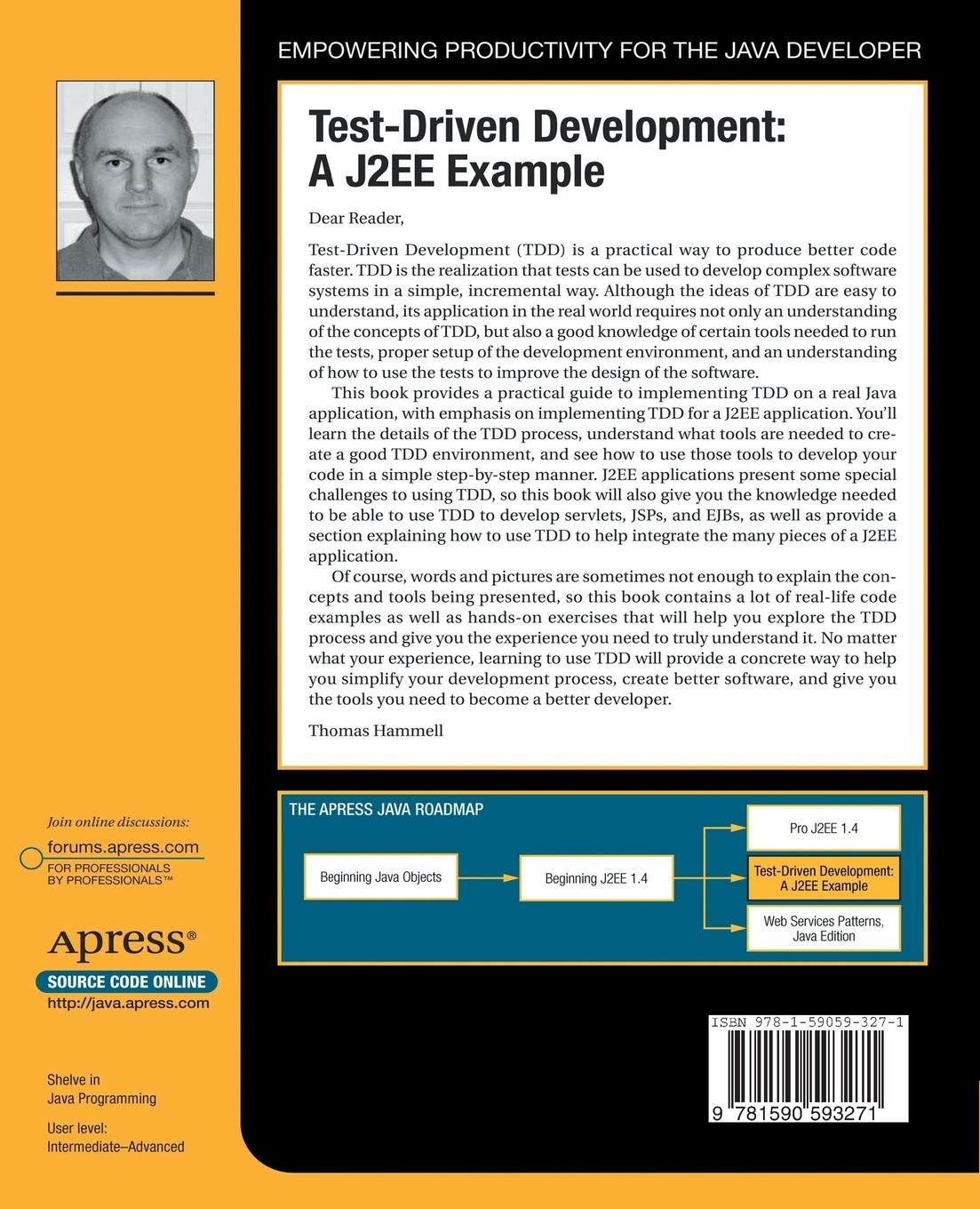 Rückseitencover Test-Driven Development