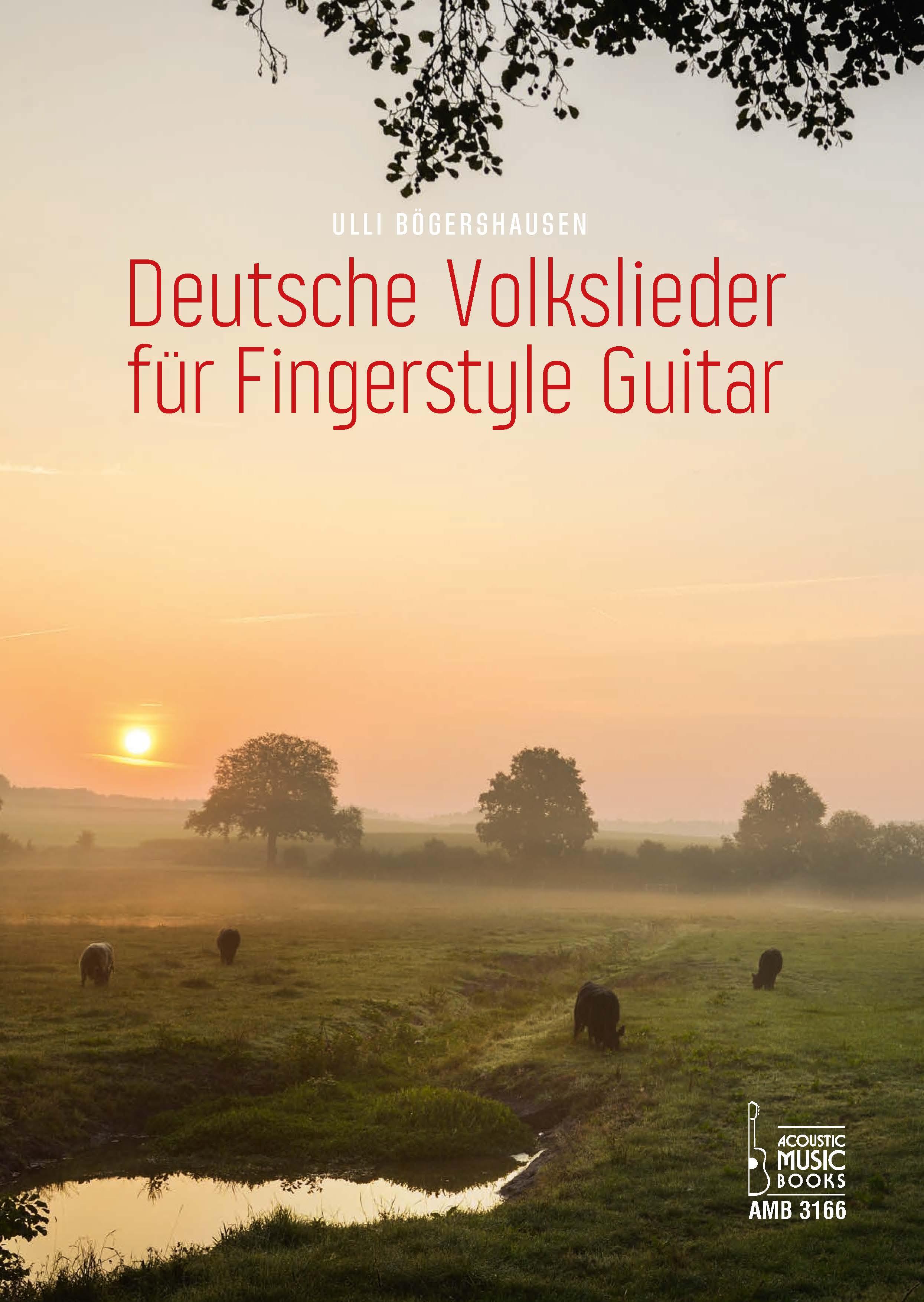 Vorderes Coverbild Deutsche Volkslieder für Fingerstyle Guitar