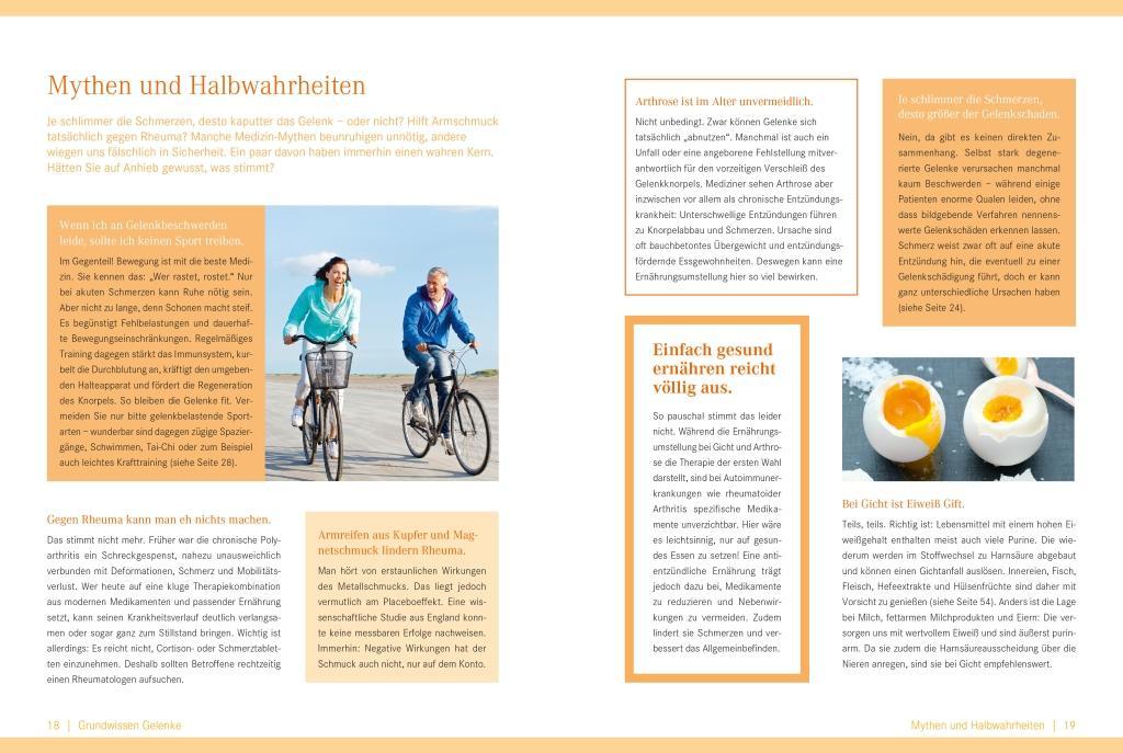 Beispielinhalt (Bild) Die Ernährungs-Docs - Starke Gelenke