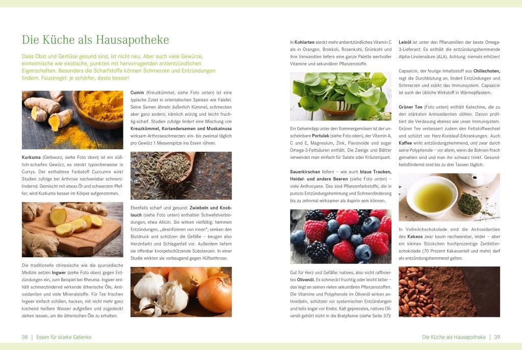 Beispielinhalt (Bild) Die Ernährungs-Docs - Starke Gelenke