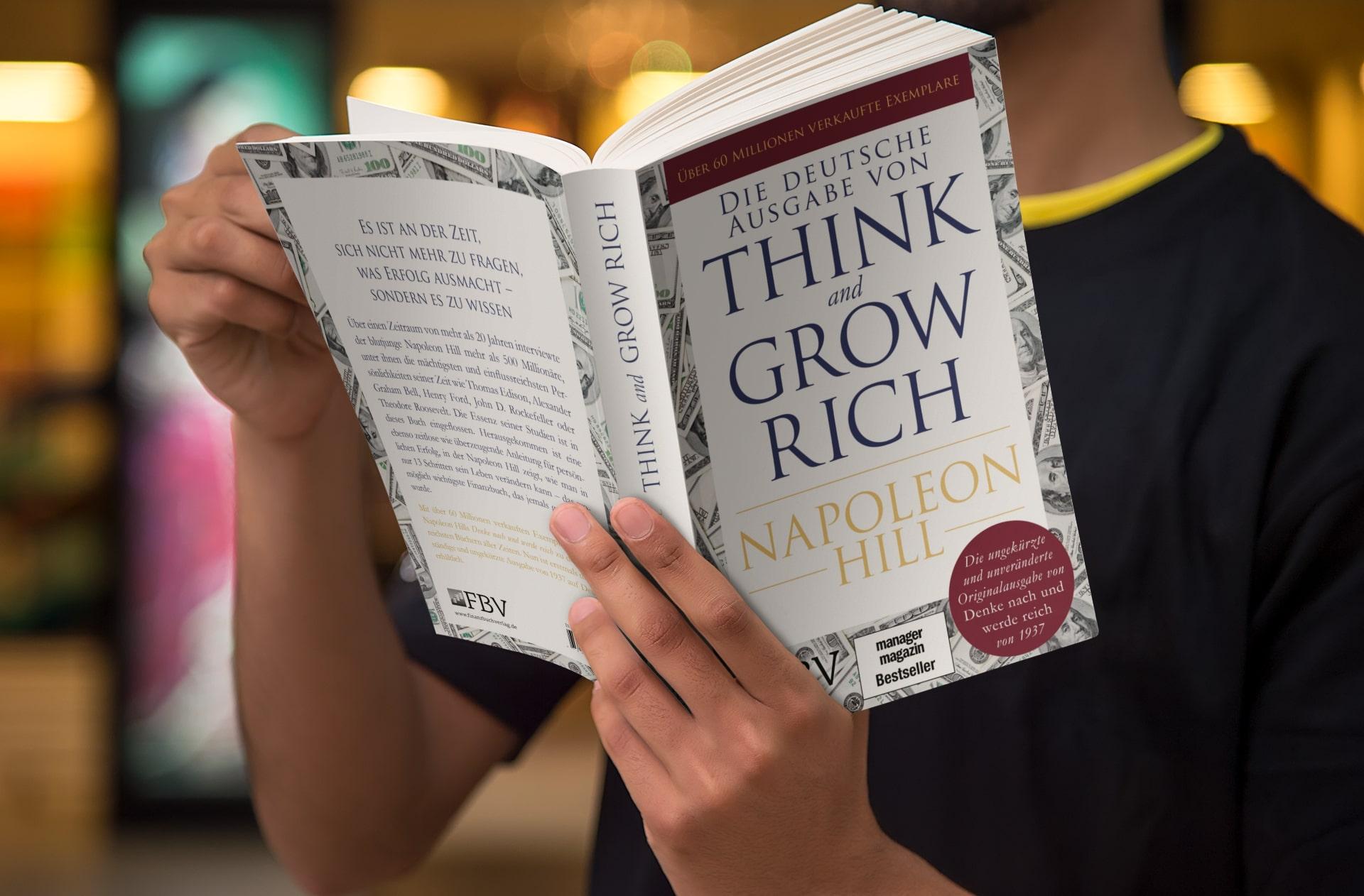 Beispielinhalt (Bild) Think and Grow Rich - Deutsche Ausgabe