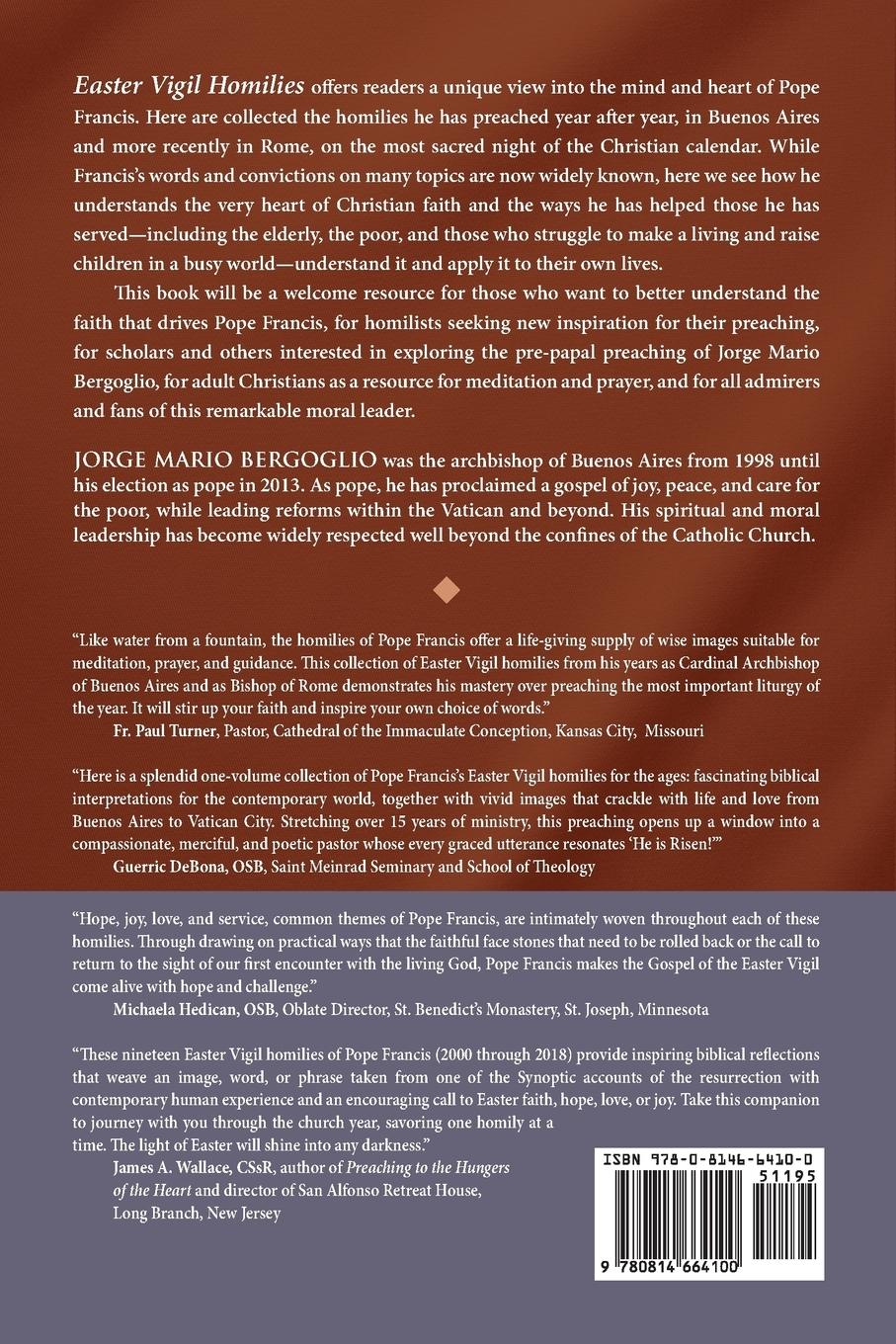 Rückseitencover Easter Vigil Homilies
