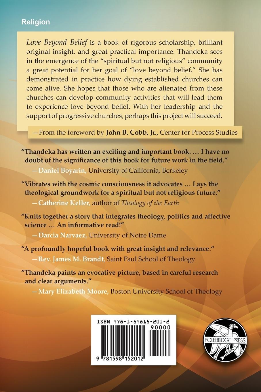 Rückseitencover Love Beyond Belief