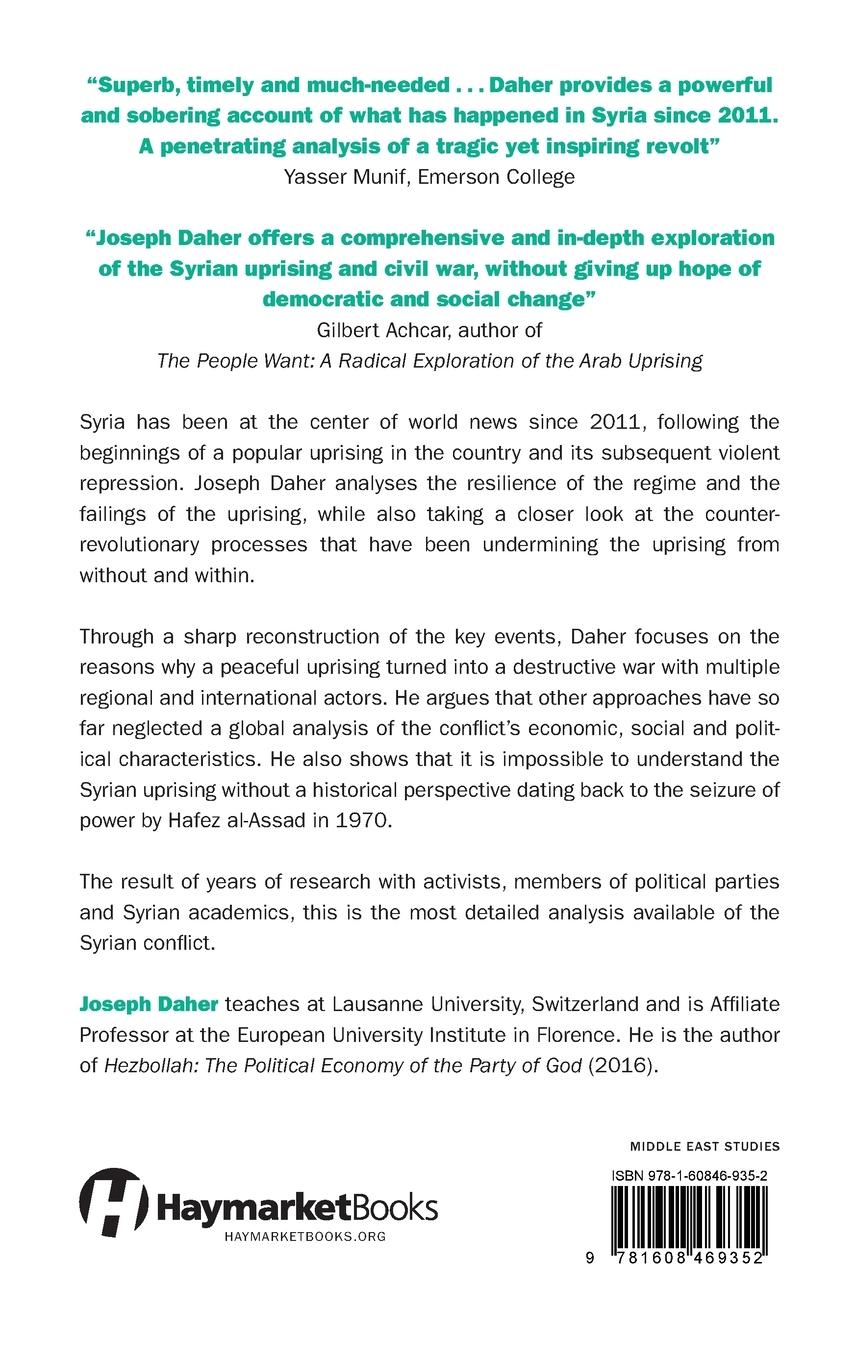 Rückseitencover Syria After the Uprisings