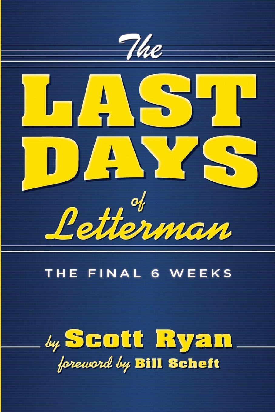 Vorderes Coverbild Last Days of Letterman