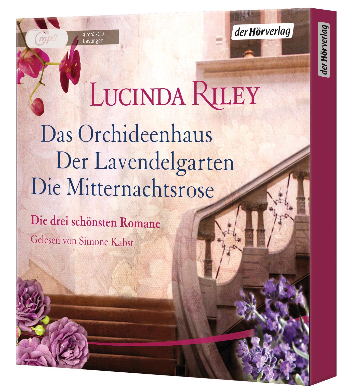 Vorderes Coverbild Die große Box: Das Orchideenhaus - Der Lavendelgarten - Die Mitternachtsrose