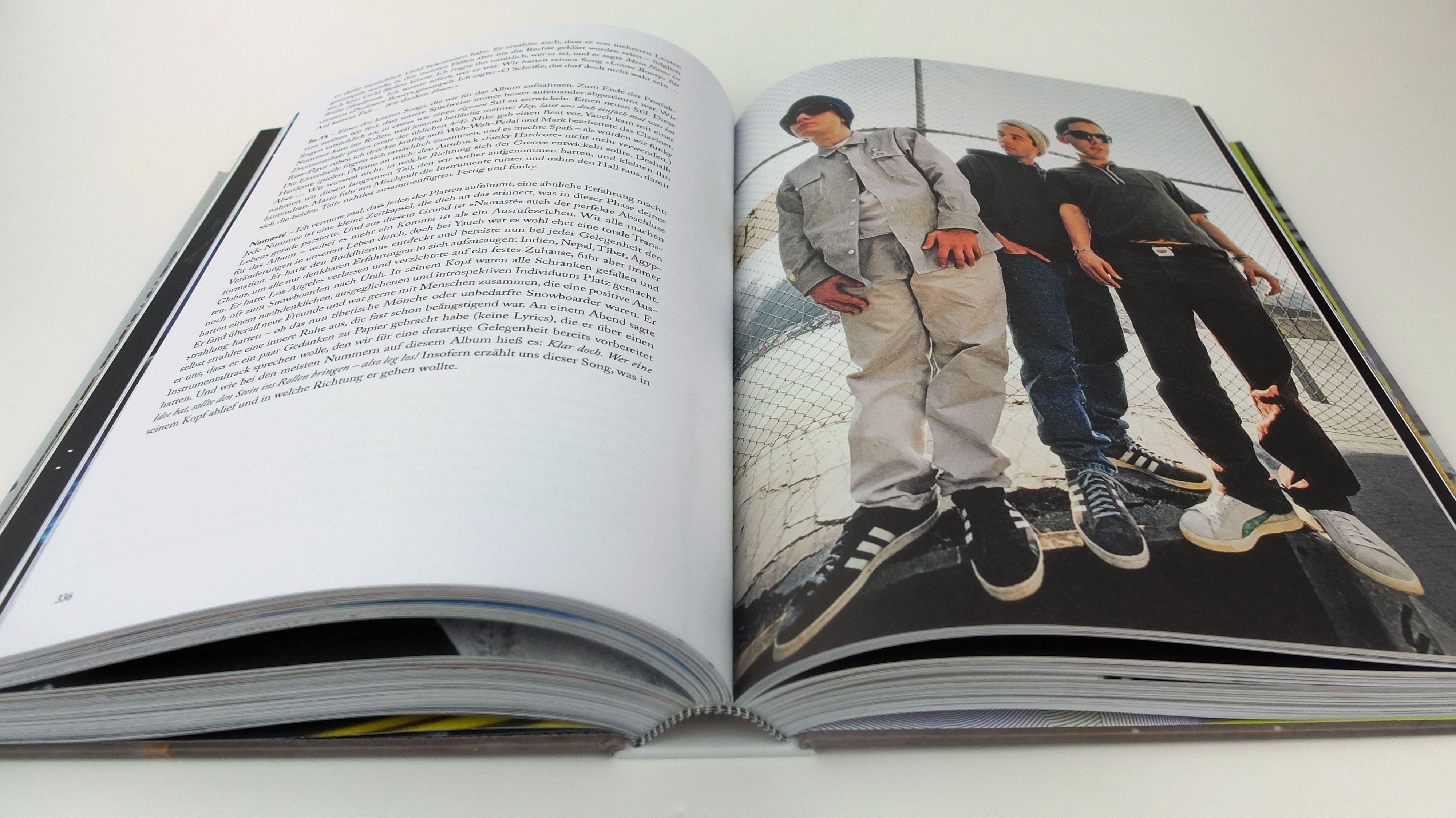 Beispielinhalt (Bild) Beastie Boys Buch