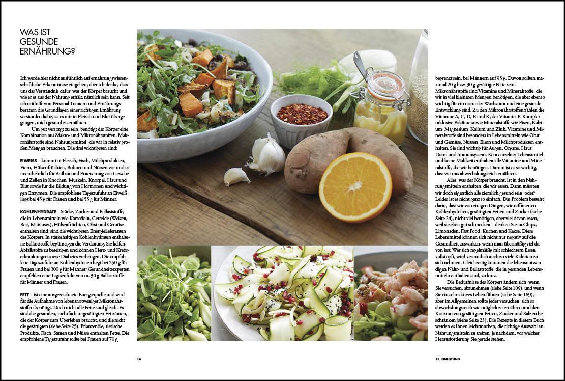 Beispielinhalt (Bild) Fit Food - Optimale Gesundheit und Fitness mit Genuss