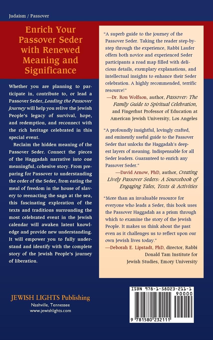 Rückseitencover Leading the Passover Journey