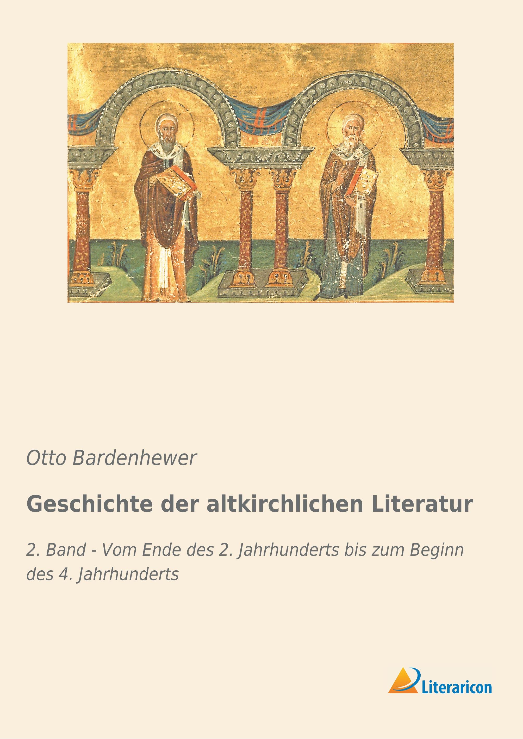 Vorderes Coverbild Geschichte der altkirchlichen Literatur