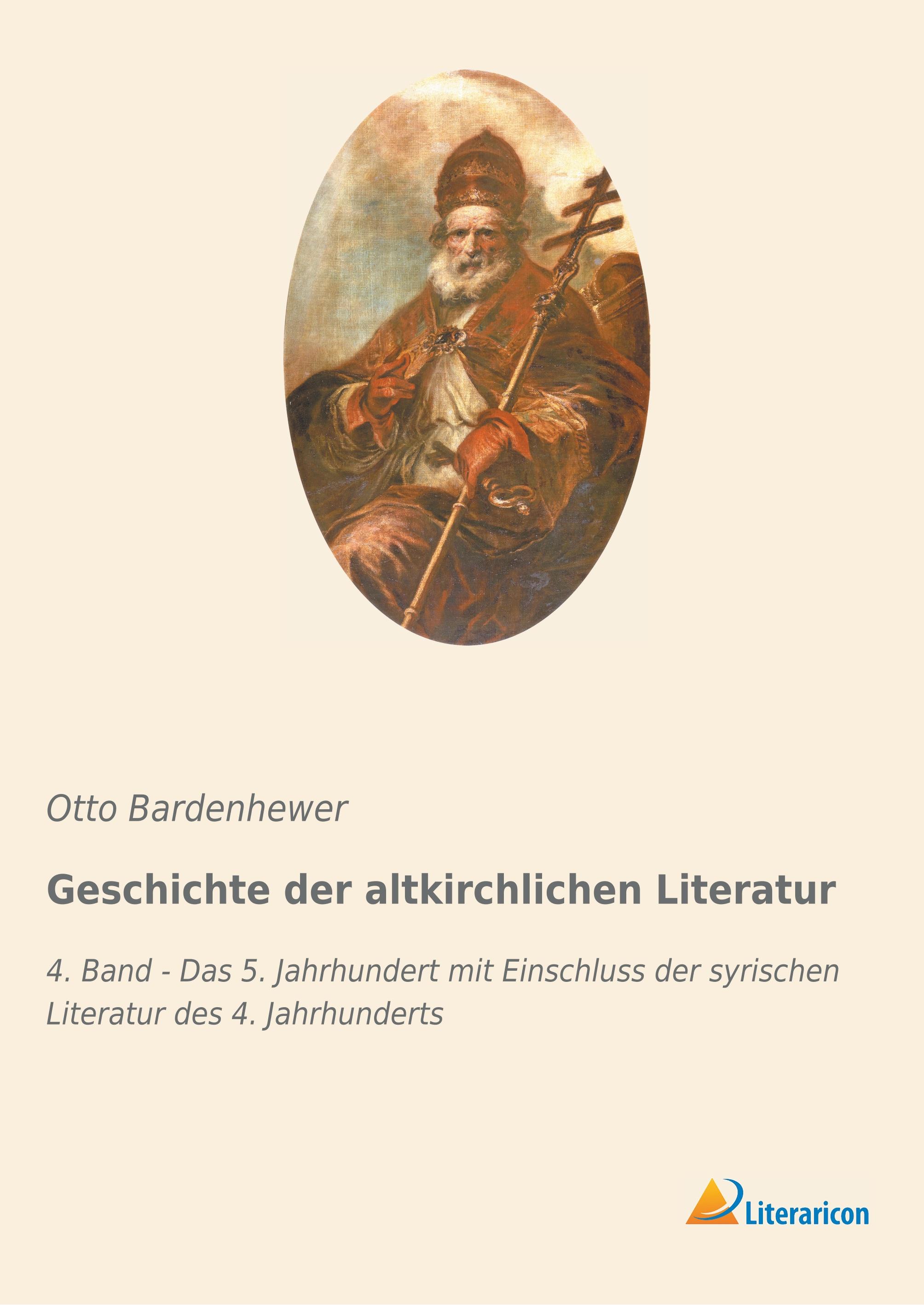 Vorderes Coverbild Geschichte der altkirchlichen Literatur