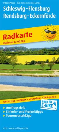 Vorderes Coverbild Schleswig - Flensburg - Rendsburg - Eckernförde 1:100 000