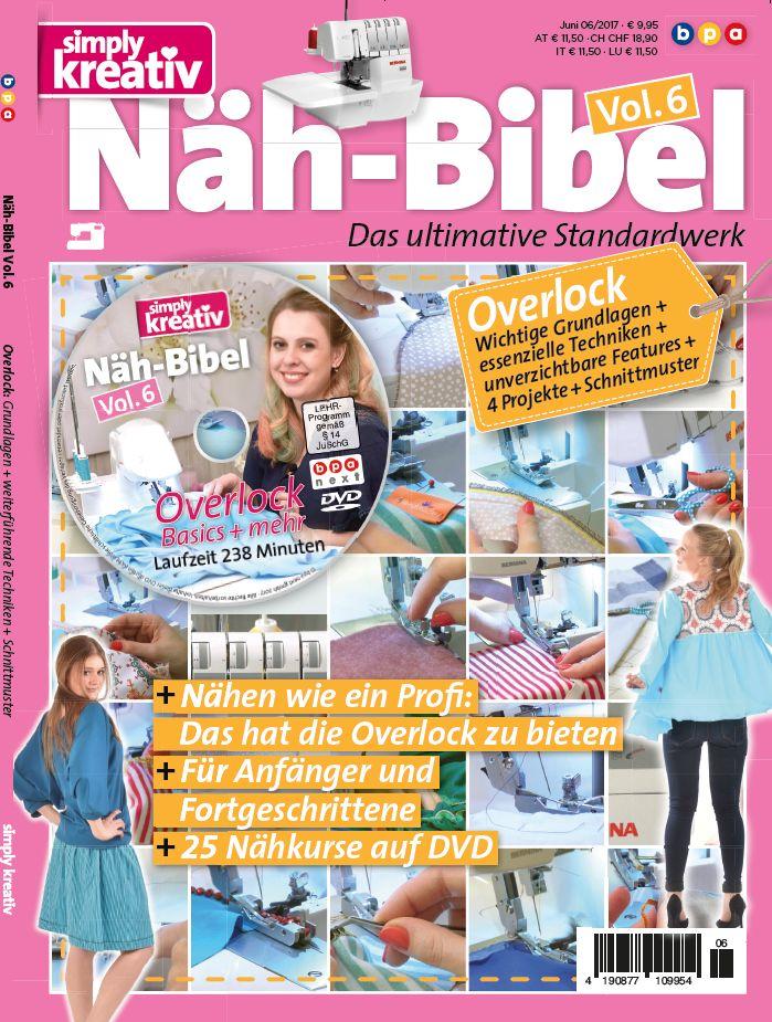 Vorderes Coverbild Simply kreativ - Näh-Bibel Volume 6