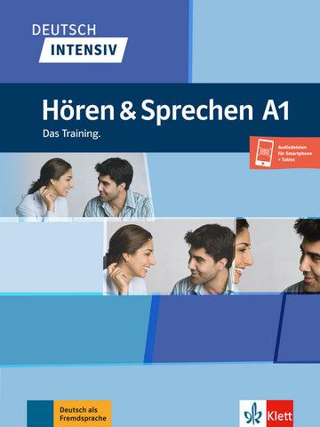 Vorderes Coverbild Deutsch Hören und Sprechen A1. Das Training