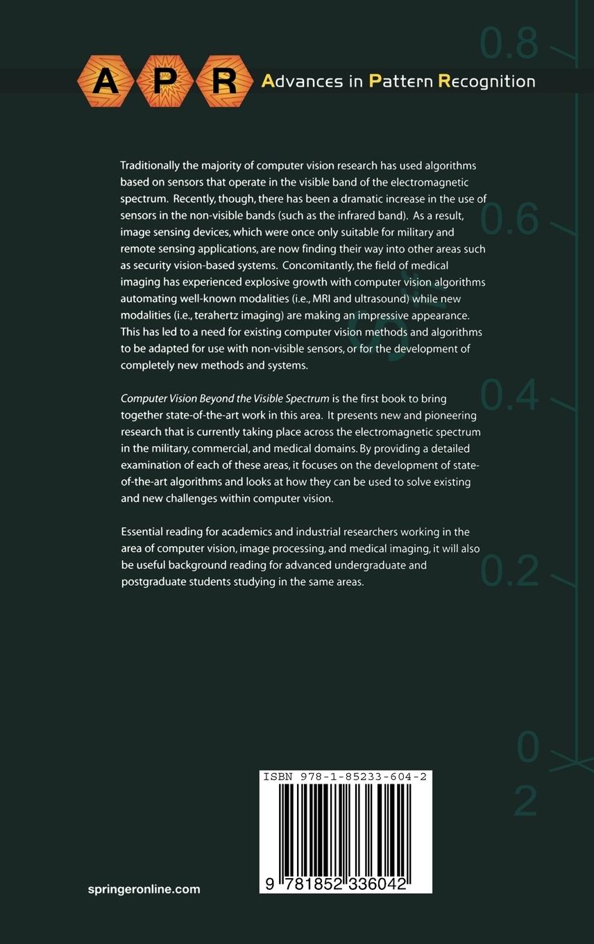 Rückseitencover Computer Vision Beyond the Visible Spectrum
