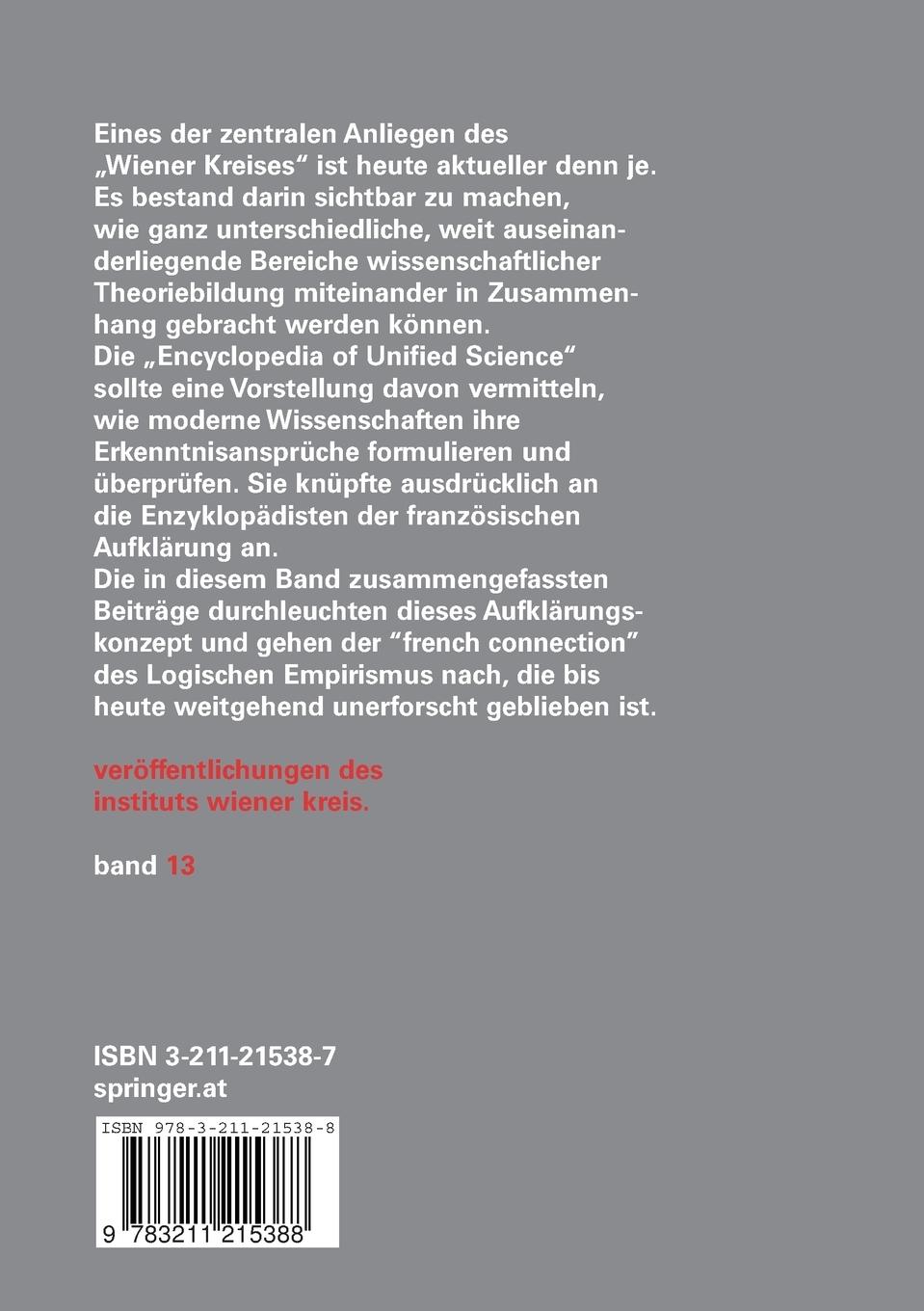 Rückseitencover Paris - Wien