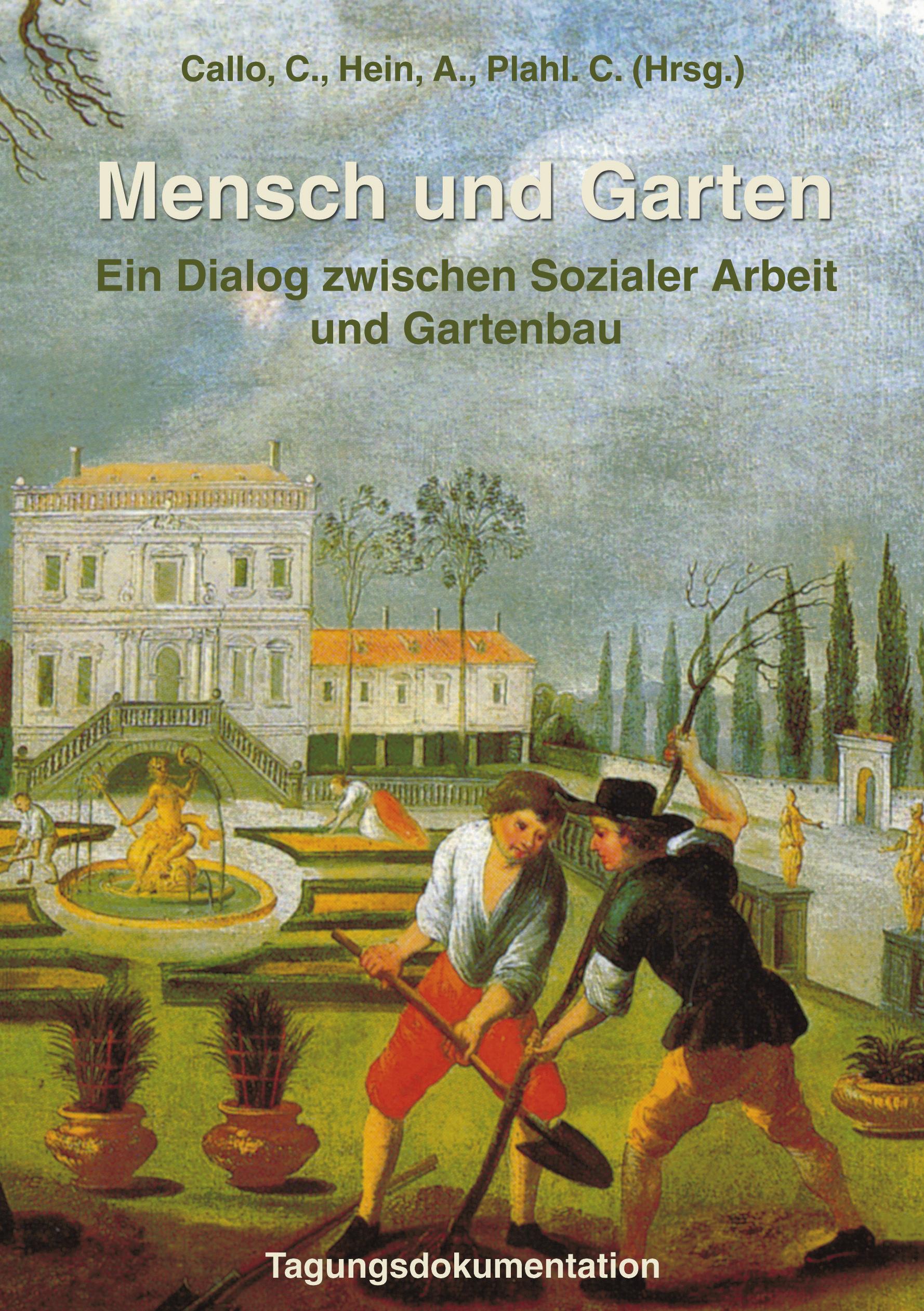 Vorderes Coverbild Mensch und Garten