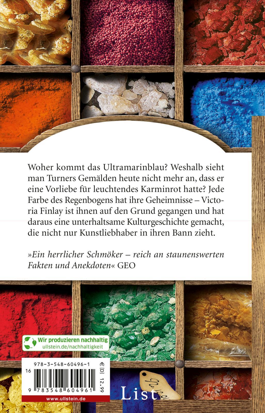 Rückseitencover Das Geheimnis der Farben