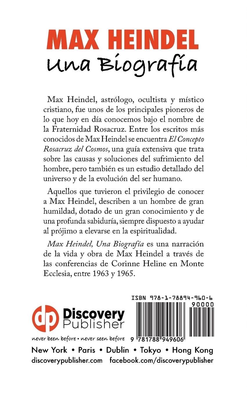 Rückseitencover Max Heindel