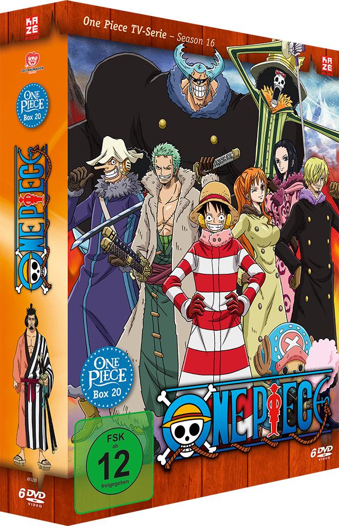 Vorderes Coverbild One Piece - TV-Serie - Box 20 (Episoden 602-628) 6 DVDs
