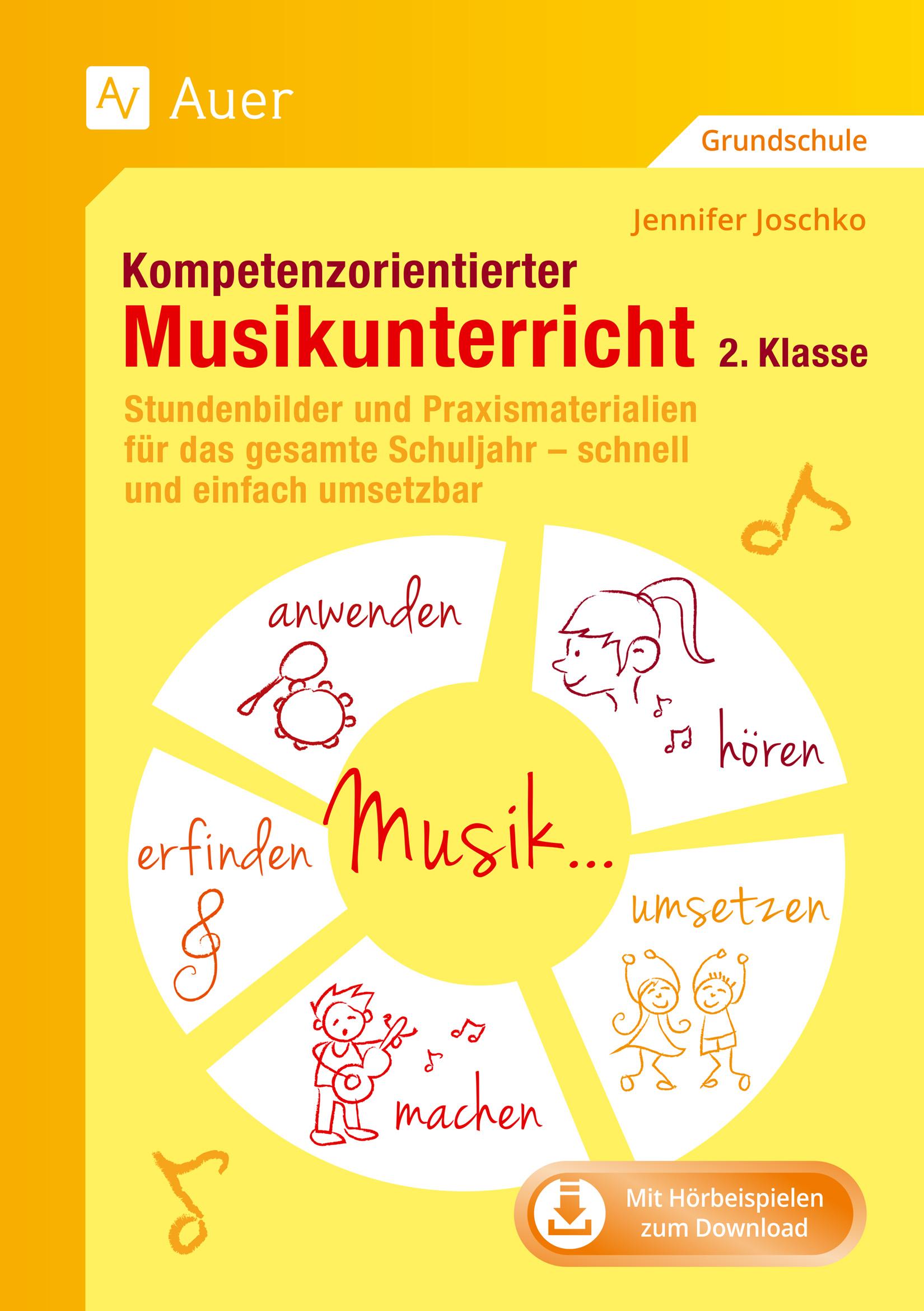 Vorderes Coverbild Kompetenzorientierter Musikunterricht 2. Klasse
