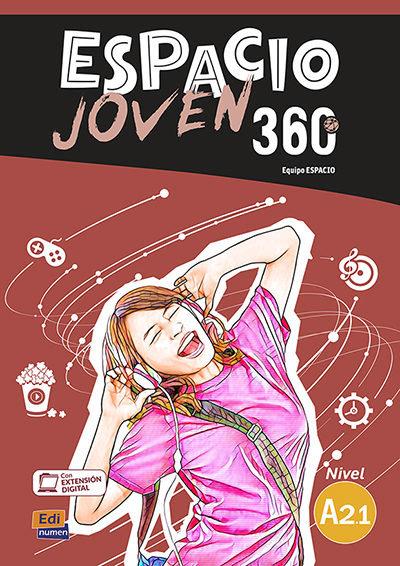 Vorderes Coverbild Espacio Joven 360 Level A2.1 : Student Book with free coded access to the ELEteca