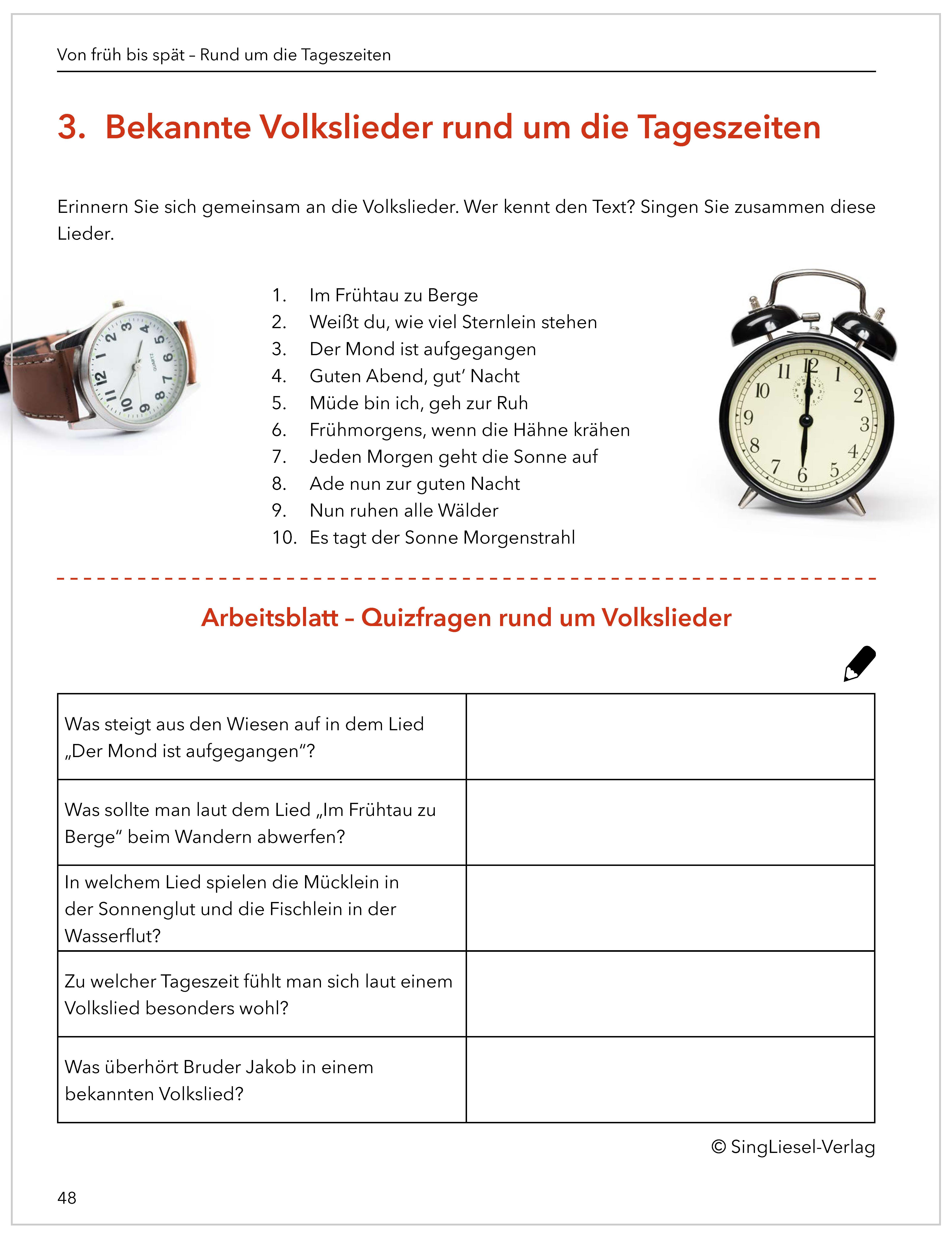 Beispielinhalt (Bild) Das große Beschäftigungs- und Ideenbuch für Senioren