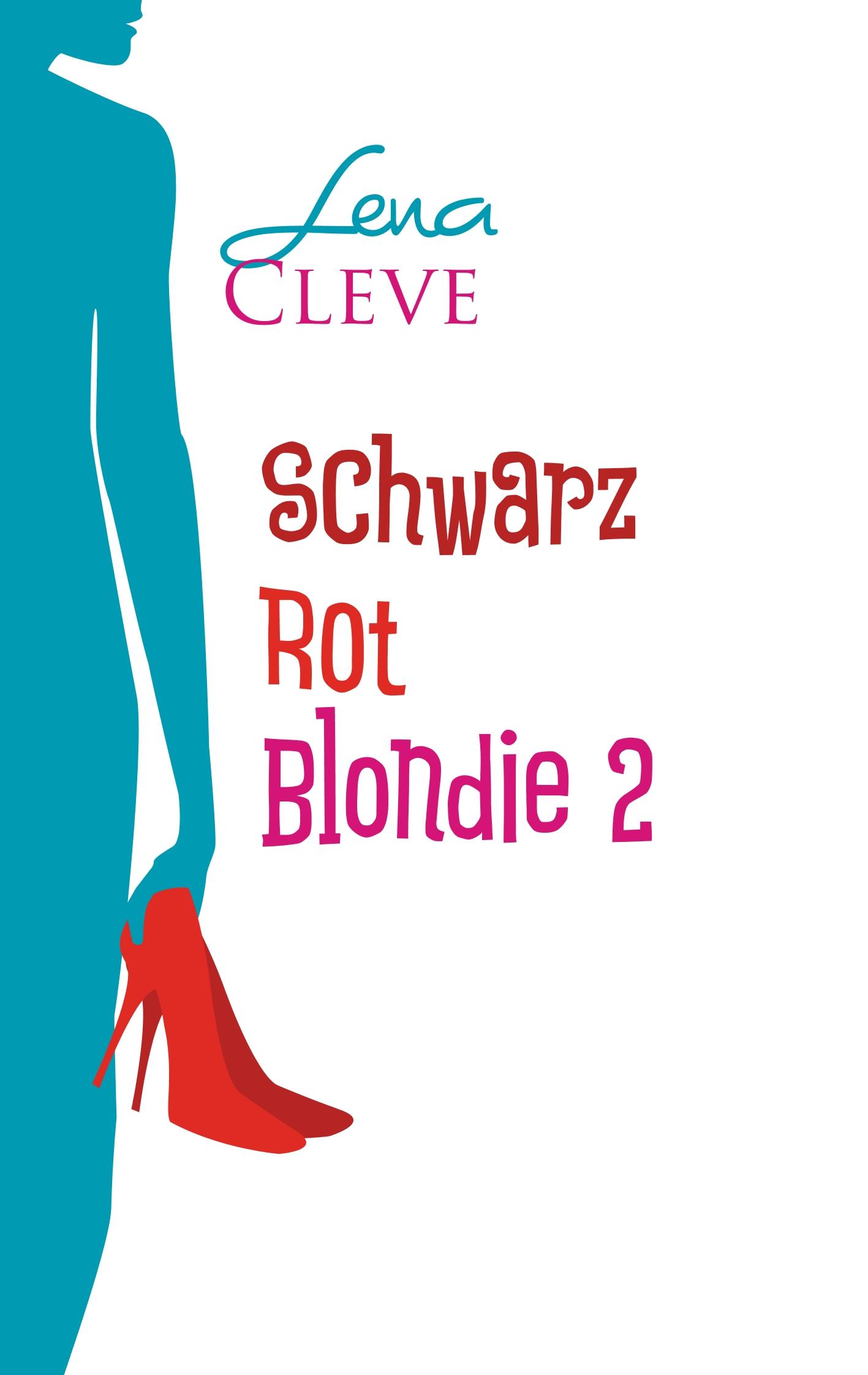 Vorderes Coverbild Schwarz Rot Blondie 2