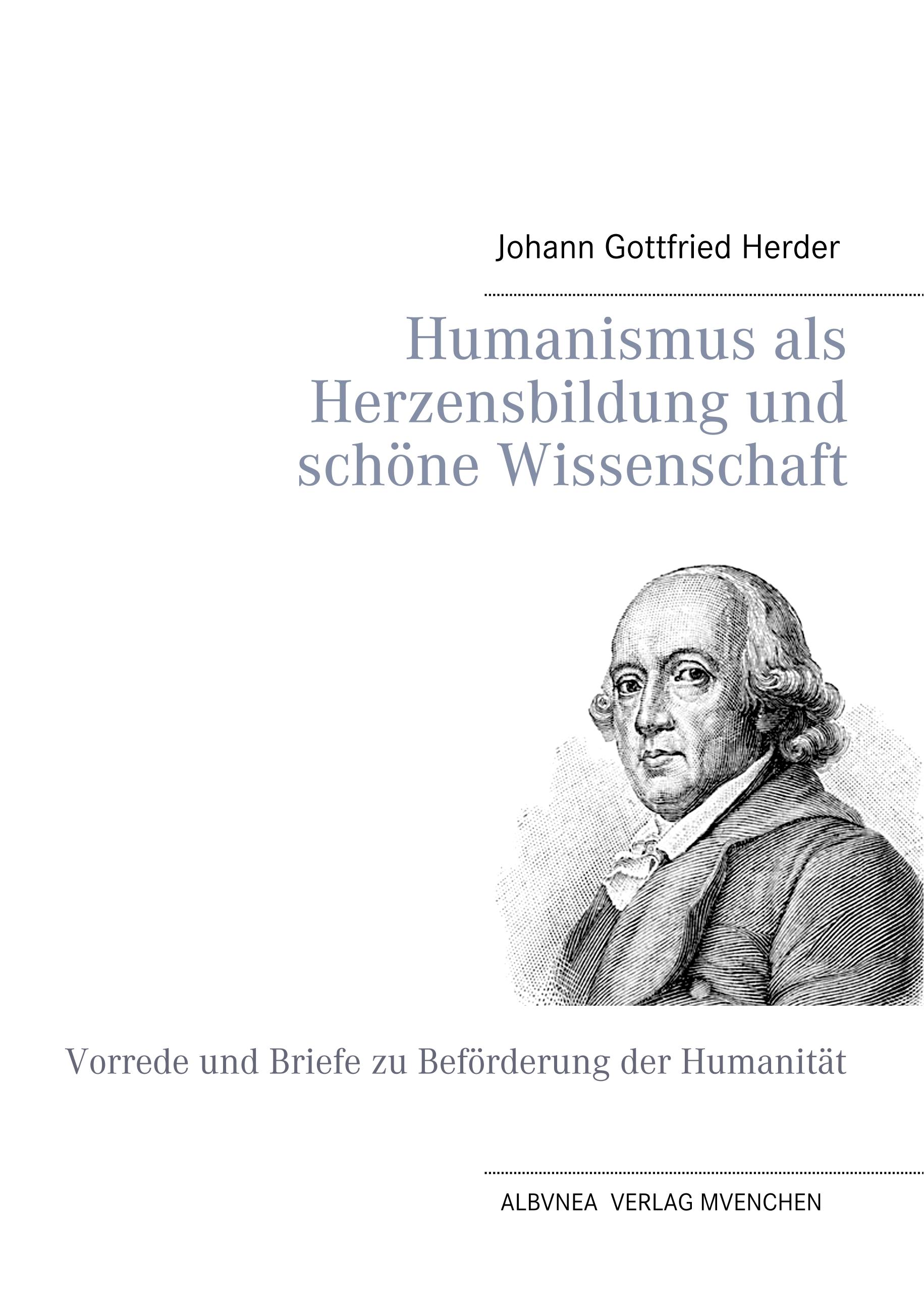 Vorderes Coverbild Humanismus als Herzensbildung und schöne Wissenschaft