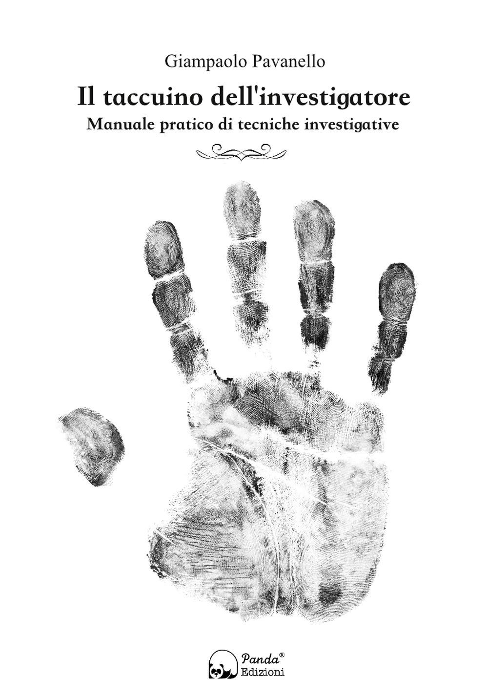 Vorderes Coverbild Il taccuino dell'investigatore. Manuale pratico di tecniche investigative