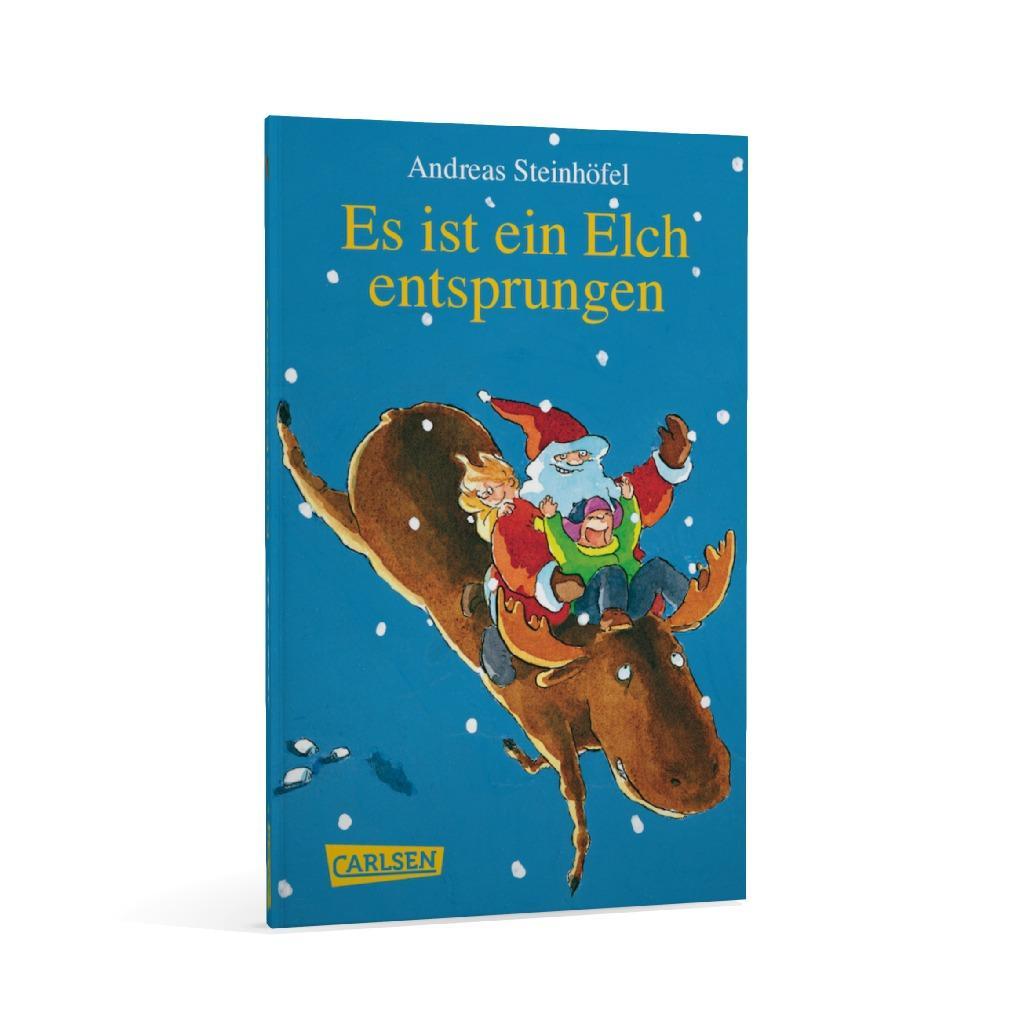 Beispielinhalt (Bild) Es ist ein Elch entsprungen