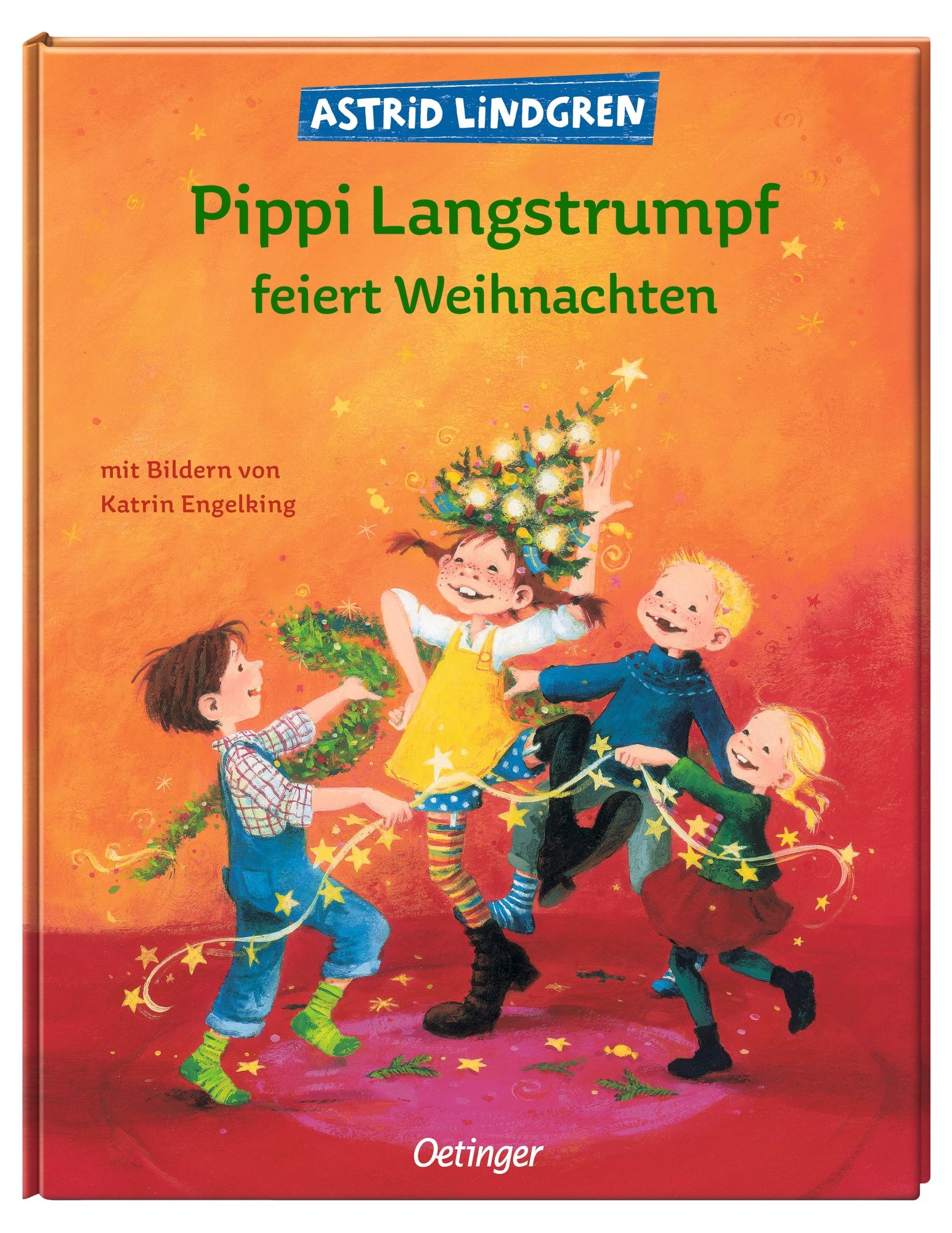 Beispielinhalt (Bild) Pippi Langstrumpf feiert Weihnachten