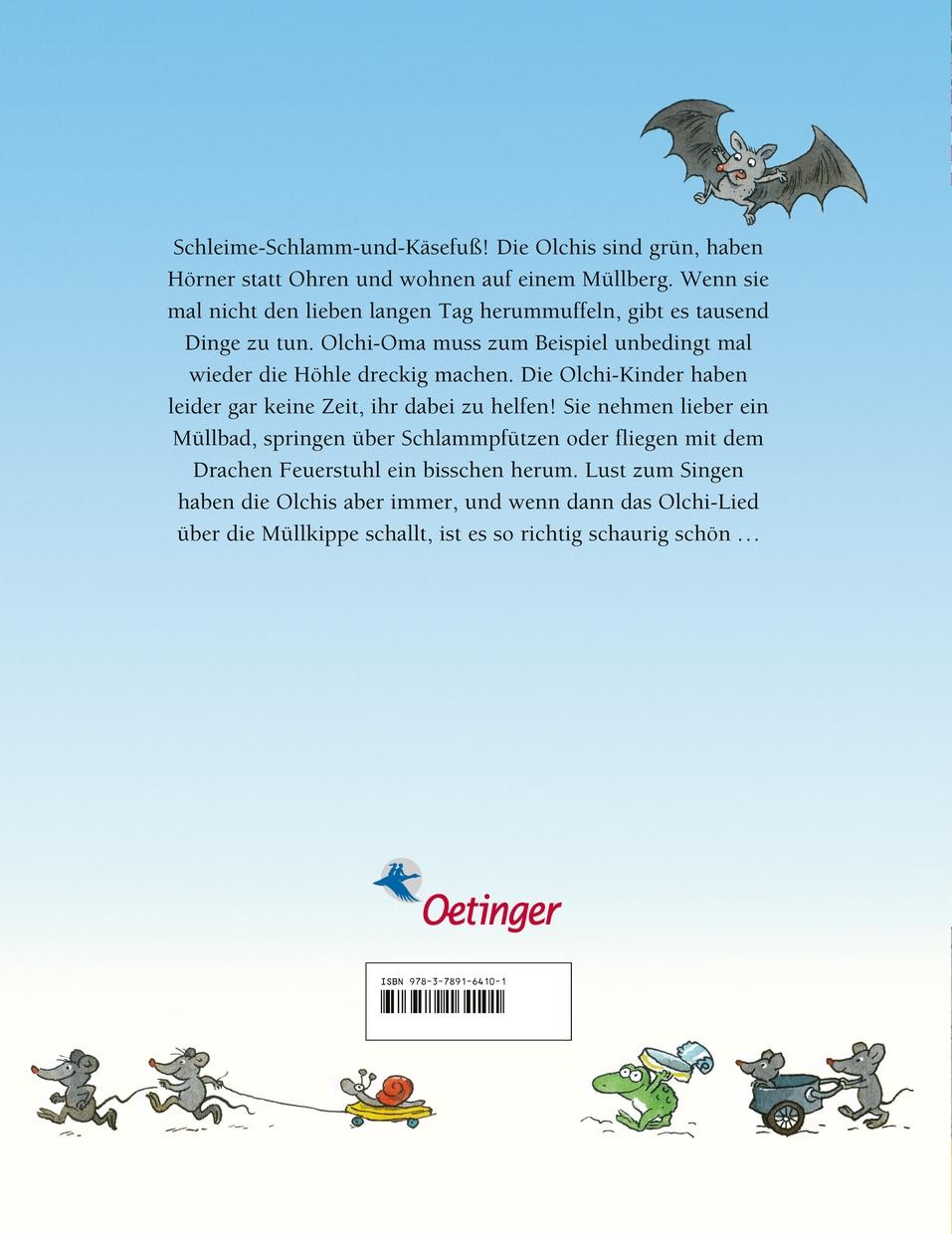 Rückseitencover Die Olchis aus Schmuddelfing