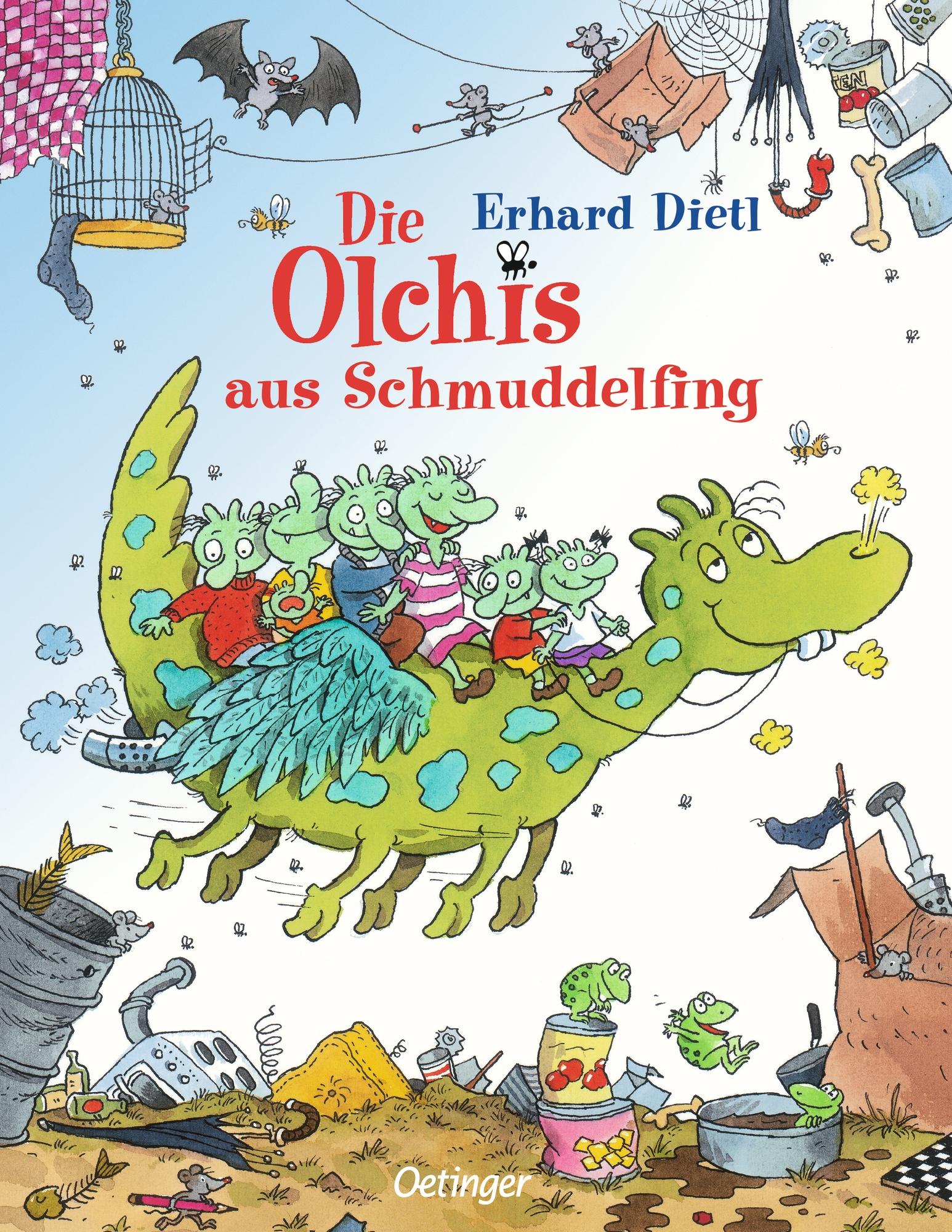 Vorderes Coverbild Die Olchis aus Schmuddelfing