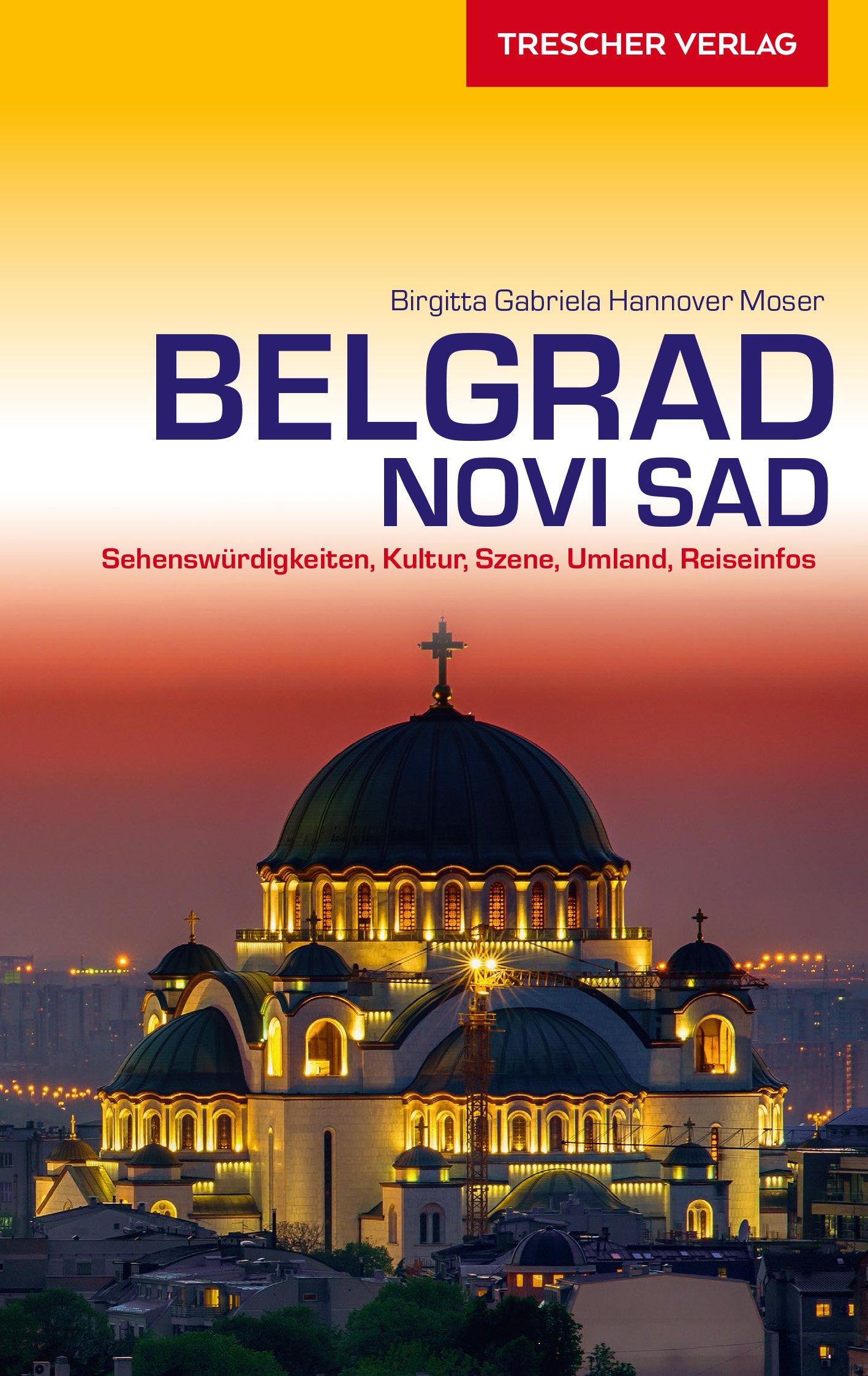 Vorderes Coverbild Reiseführer Belgrad und Novi Sad