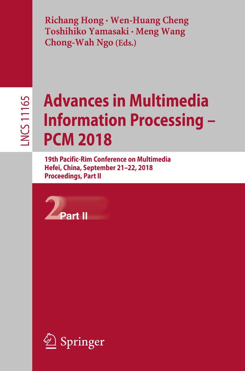 Vorderes Coverbild Advances in Multimedia Information Processing - PCM 2018